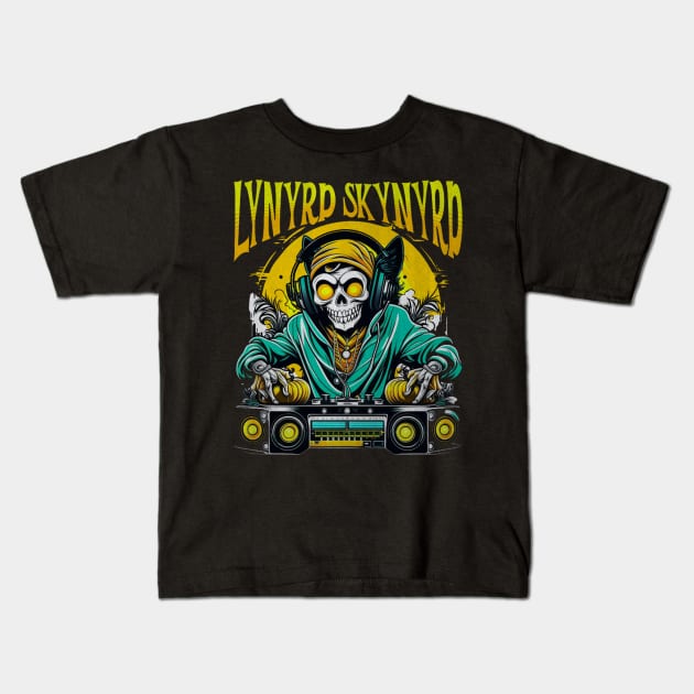 Lynyrd Skynyrd Kids T-Shirt by darkskullxx